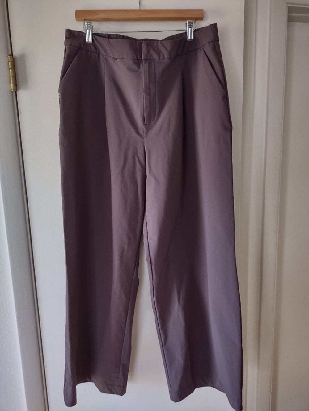 FIGS Pro Wide Leg Scrub Pants Women’s XL Brown Uniform